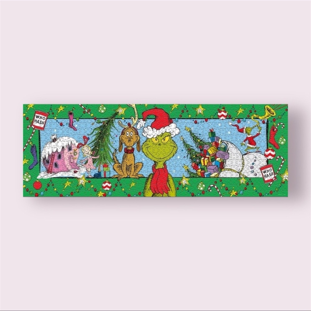 Dr. Seuss Grinch Christmas, Dr. Seuss 3 In 1 Grinch Multipack Jigsaw Puzzle - Picture 5 of 7